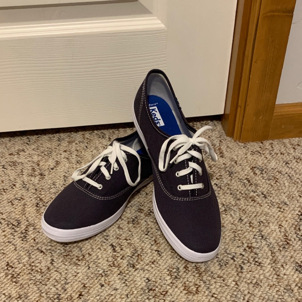 Keds Women’s Navy Canvas Sneakers